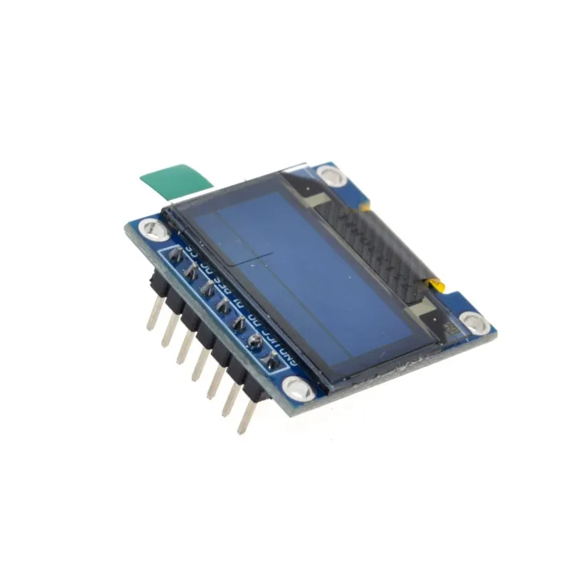 WAVGAT 0,96 дюймовый SPI OLED дисплей модуль белого цвета 128X64 OLED 7Pin драйвер чип SSD1306 для arduino