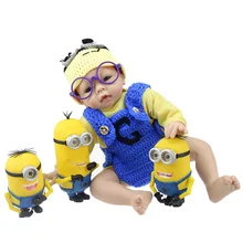 55 см детский игровой домик, игрушка, силиконовая, Реборн, младенец, кукла, детские игрушки, подарок на Рождество, день рождения, игрушки, куклы