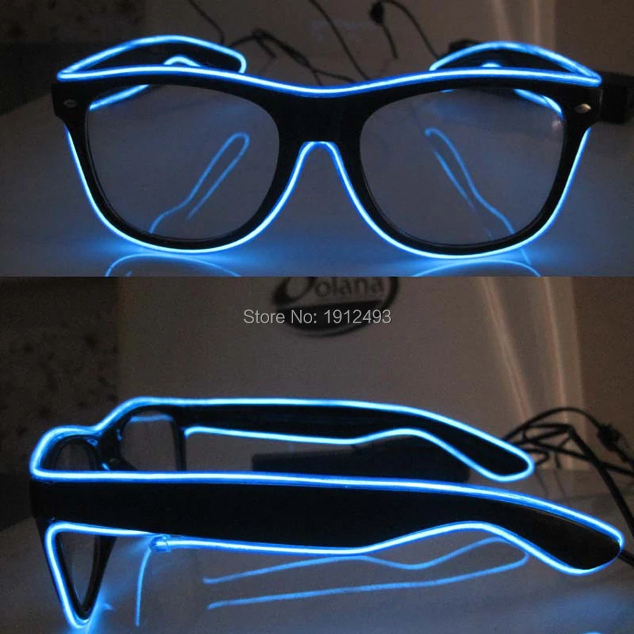 3 режима Быстрый мигающий El Led очки светящиеся вечерние светильник ing красочные светящиеся Классические игрушки для Dj яркий светильник подарок на праздник