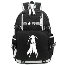 Горячая Аниме Черный Рок Шутер Рюкзак Косплей Мода BRS Холщовая Сумка светящаяся школьная сумка дорожные сумки
