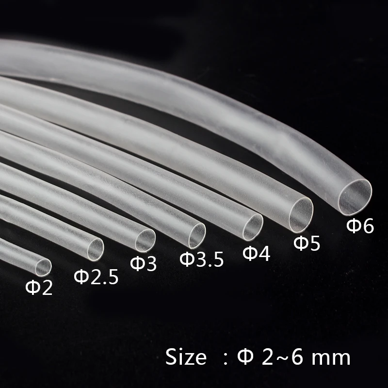 2MM 2.5MM 3MM 3.5MM 4MM 5MM 6MM 8MM 10MM 12MM 14MMTransparent Clear