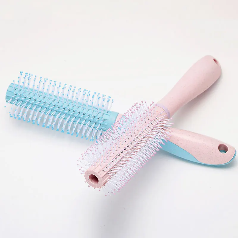 1pcs Hair Salon Styling Temperature Color Change Radial Round Hairdressing Barrel Curler Brushes Comb Professional Random Color 1pcs Hair Salon Styling Temperature Color Change Radial Round Hairdressing Barrel Curler Brushes Comb Professional Random Color
