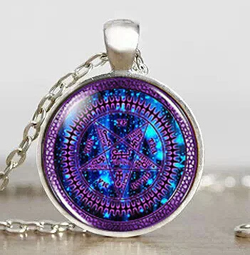 Ожерелье в стиле стимпанк черная подвеска виде слезы 1 шт./лот|tetragrammaton pendant|necklaces