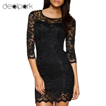 New Bodycon Peplum Flower Lace Dress Floral Vestidos Slash o-neck Sexy Short Evening Women Dress Clothing Plus Size Black White