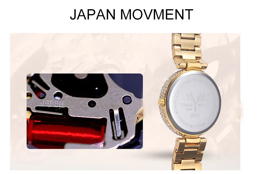 MISSFOX Women Watches  v276-05