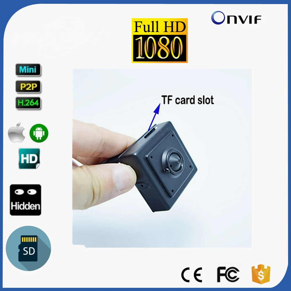IP Camera 1080P Mini Network Camera Sd Card Slot H.264 Plug and Play