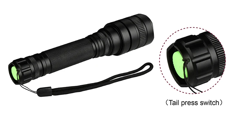 Litwod Z201515 CREE XHP70 8000lm высокое Мощность Фул тактический светодиодный фонарик Фонарь телескопический зум-объектив с Фонари Мощность 18650 батарея