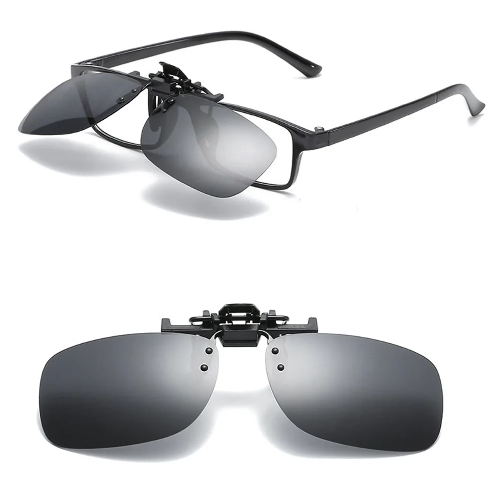 

Car Night-Vision Glasses Riding Cycling Driving UV Protection Vision Driver Goggles Clip on Sunglasses Eyewear Accessories
