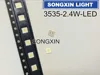 100PCS LUMENS LED Backlight Flip-Chip LED 2.4W 3V 3535 Cool white 153LM LCD Backlight for TV TV Application ► Photo 2/6