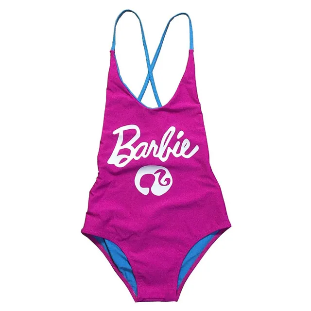 Aliexpress.com : Buy new 2017 Pink BARBIE Swimsuit Women Sexy bodysuit bathingsuit backless swim