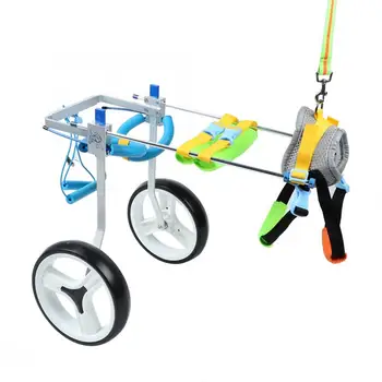 

Pets Trainings Tools Pet Dog Training Dog Clicker Aluminum Alloy Pet Wheelchair Adjustable Rehabilitation Training Scooter
