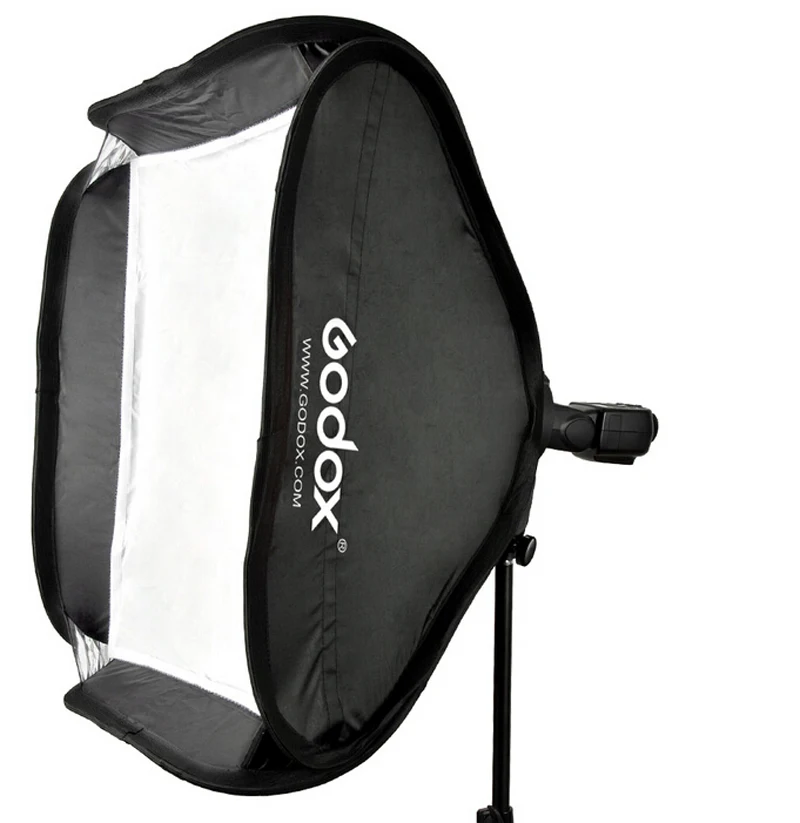 Софтбокс GODOX Flod 40x40 см 16 дюймов для фотостудии диффузор + кронштейн S типа Bowens