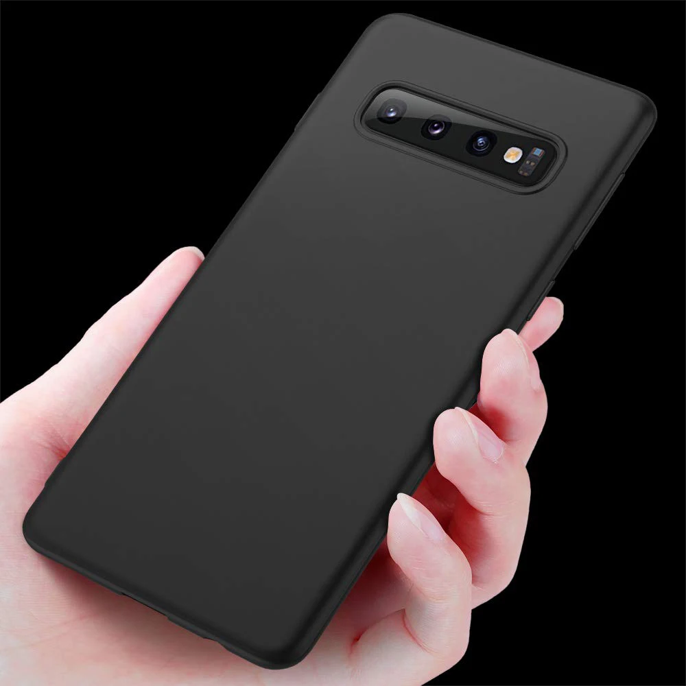 Роскошный Жесткий Пластиковый матовый чехол для Samsung Galaxy S10 телефона S10e Plus + |