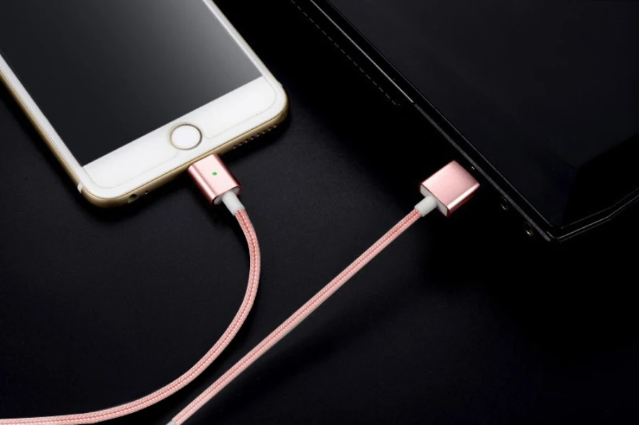 Магнитный кабель MANTIS 2.4A Micro USB зарядное устройство 1 м нейлоновый металлический магнитный кабель для быстрой зарядки Android для Xiaomi huawei samsung
