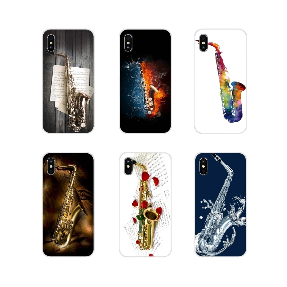 Musical instrument saxophone Accessories Shell Case For Xiaomi Mi4 Mi5 Mi5S Mi6 Mi A1 A2 5X 6X 8 9 Lite SE Pro Max Mix 2 3 2S | Мобильные