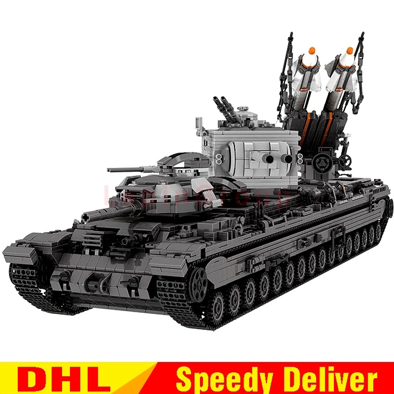 

KV-2 Tank Set XingBao 06006 Creative MOC Military Kits Educational Blocks Bricks Children Model Leingly Toys Gift Clone Lepinges