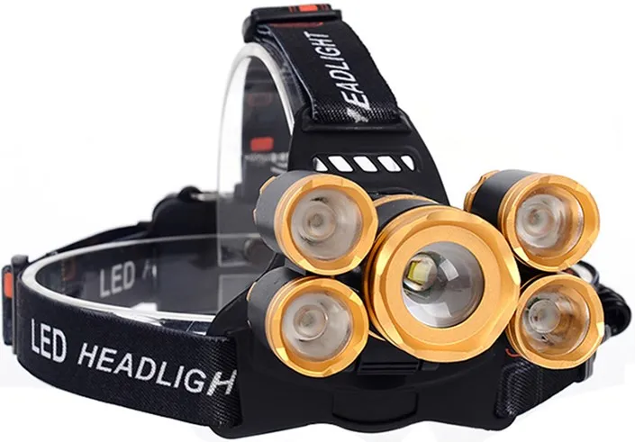 2018-HOT-20000-Lumens-5-LED-Headlamp-XML-T6-4-XPE-Flashlight-Head-Lamp-Camp-Hike_