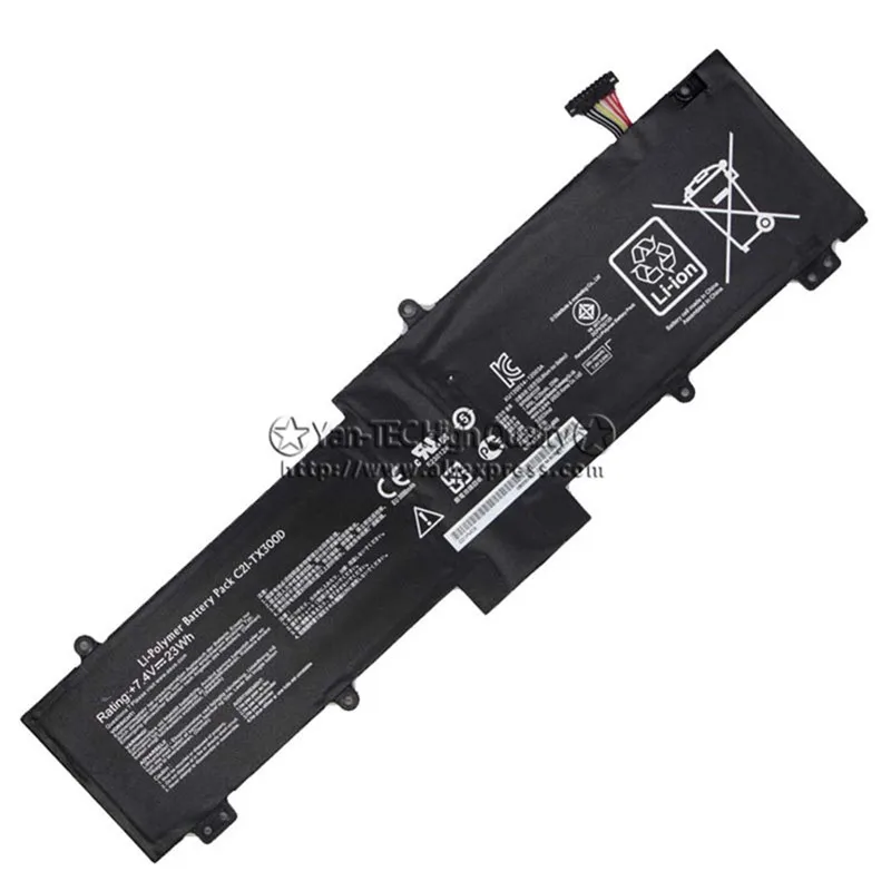 

7.4V 23Wh Original Laptop Battery for ASUS Transformer Book TX300CA Free Shipping Genuine C21-TX300D Batteries
