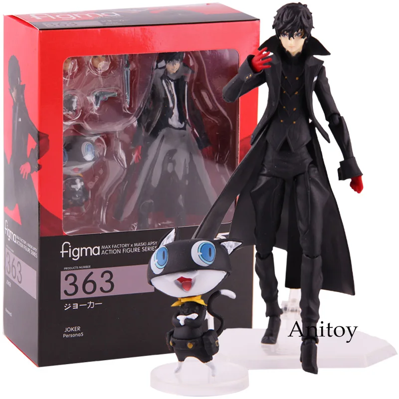 Figma 363 Persona 5 фигурка Shujinkou и Morgana Joker Ver. ПВХ Коллекционная модель игрушки