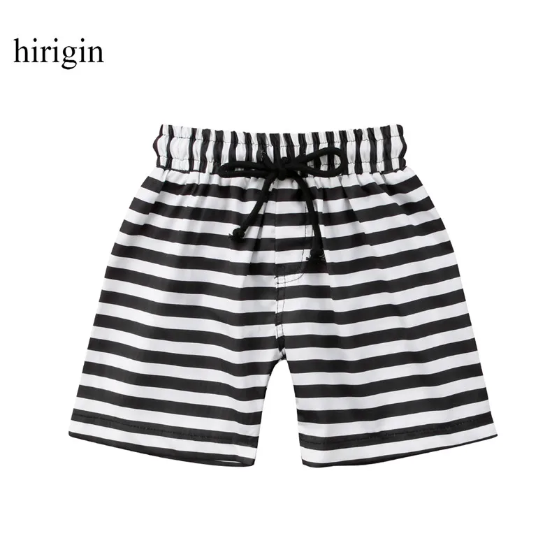 Kids Beach Shorts New Summer Baby Print Elastic Waist Pants sports Children Baby Clothes 1-6Y Boys Boys Sport Jogger Shorts - Цвет: as the photo show