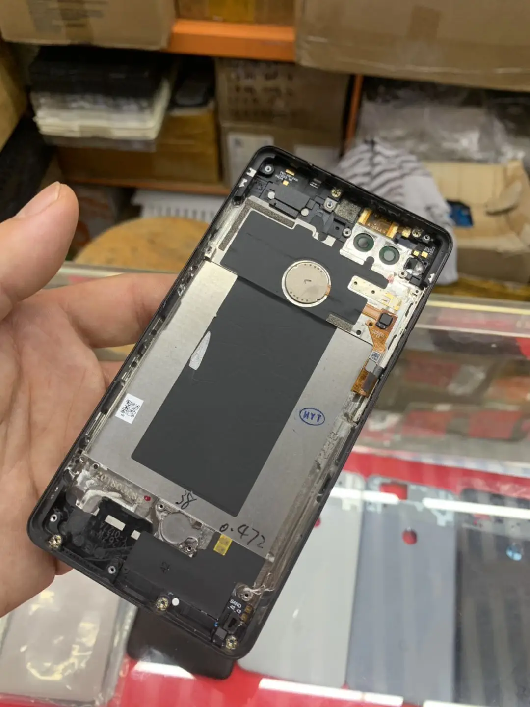 Оригинальная задняя крышка для аккумулятора чехол телефона PH 1 с отпечатком