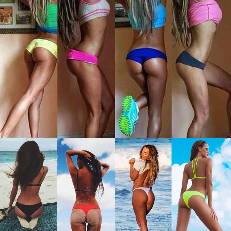 Женский купальник,, женский купальник, Бразильское бикини, нижняя часть, стринги, купальник для пляжа