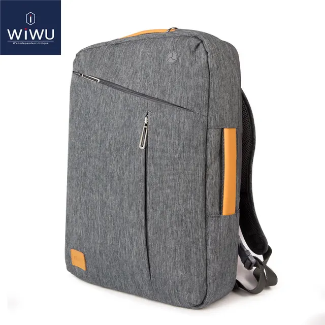 2018 Wiwu Laptop Backpack 15 6 4 14 Canvas Waterproof 2018 Wiwu Laptop Backpack 15 6 4 14 Canvas Waterproof Leather Bag For Macbook Pro