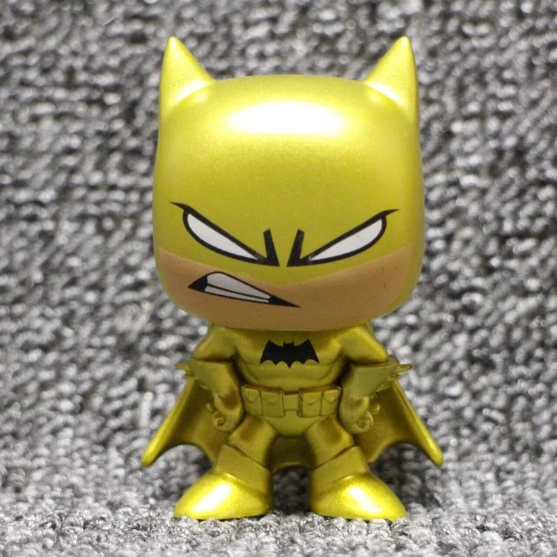 Imperfect Flawed Original Funko Mystery Minis DC Golden Plated Batman