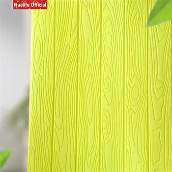

wood pattern wall sticker anti-collision living room bedroom kid room kindergarten corridor waterproof self-adhesive wallpaper