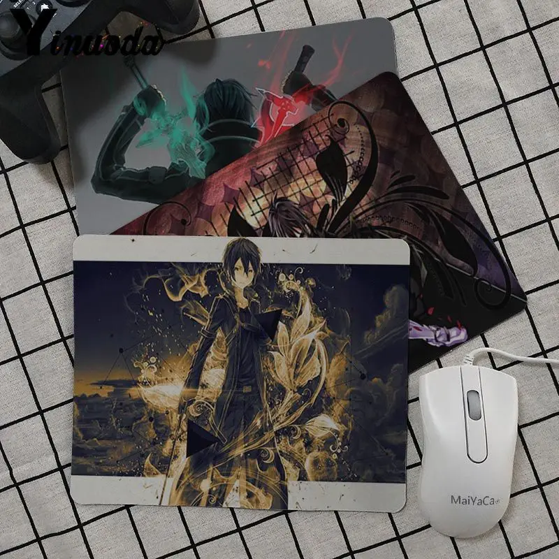 

Yinuoda Non Slip PC Sword realm Customized MousePads Computer Laptop Anime Mouse Mat Newest Skin Animation Game Gaming Mousepad