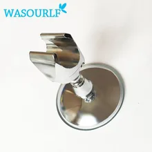 WASOURLF Регулируемый сосательный держатель для душа кронштейн ABS Хромированный ванная комната Розничная или