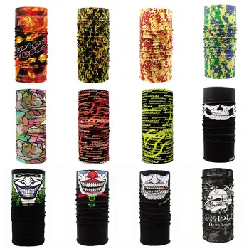 

Outdoor Seamless Variety Magic Turban Print Multifunctional Stretch Windproof Dust-proof Quick-drying Hair Strap Scarf