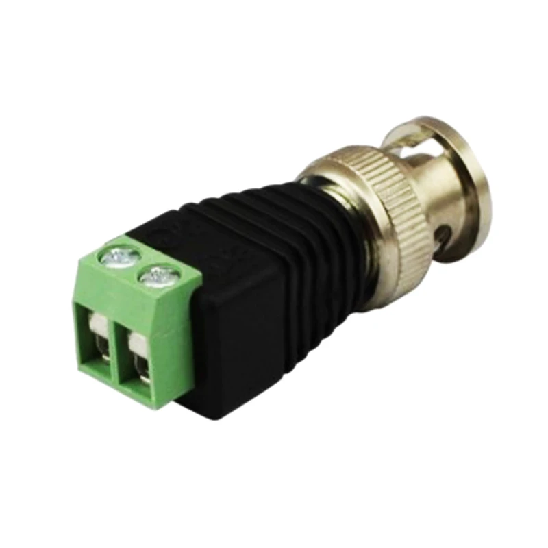 Free shipping BNC Connectors for AHD Camera CVI Camera TVI Camera CCTV Camera Coaxial/Cat5/Cat6 CCTV connector