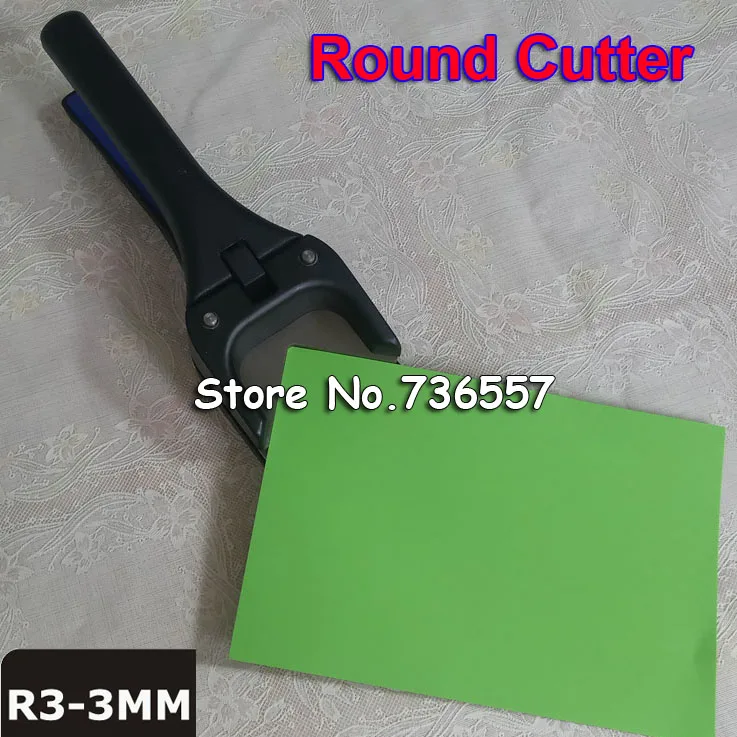 Photo corner cutter R3 3mm rounder corner cutter which makes the photos