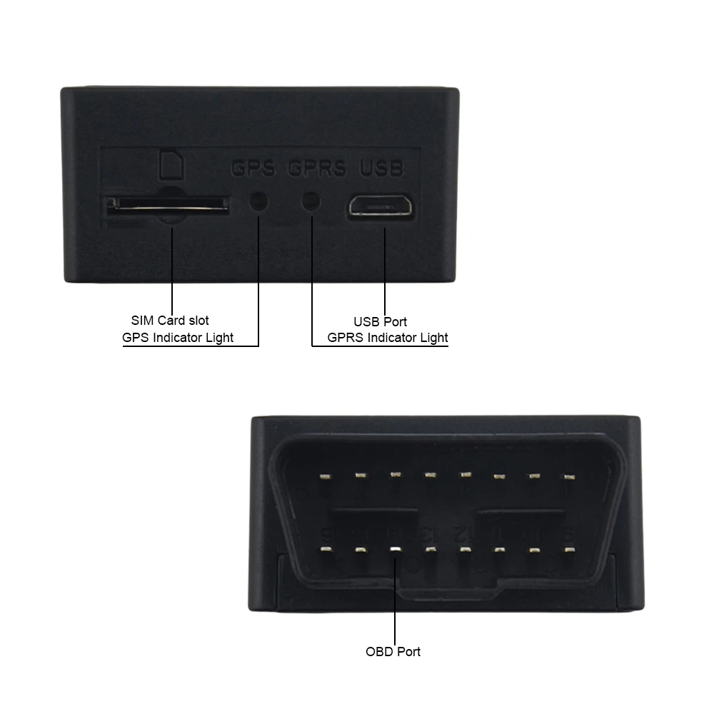 Мини устройство слежения OBD автомобильный GPRS GPS трекер TK816 точное
