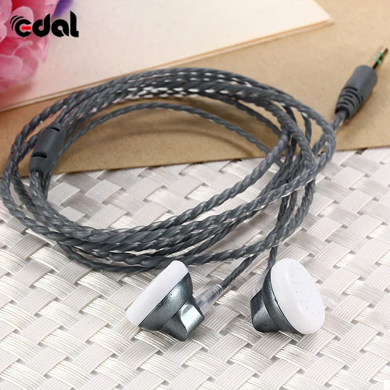 Colorful Portable In Ear Wired Earphone For Iphone Xiaomi Mobile Phone 3.5mm MP3/mp4 Roping Stereo Earphones