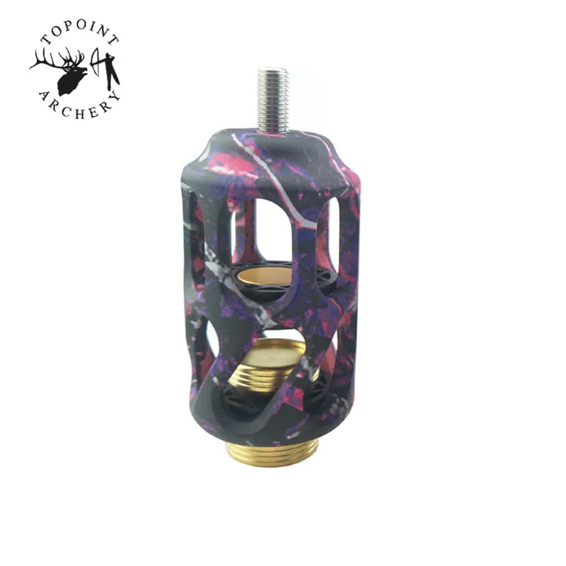 

1Pc 3" Archery Compound Bow Stabilizer Vibration Damper Shock Absorber Silencer For Outdoor Hunting Shooting Archery Accessories