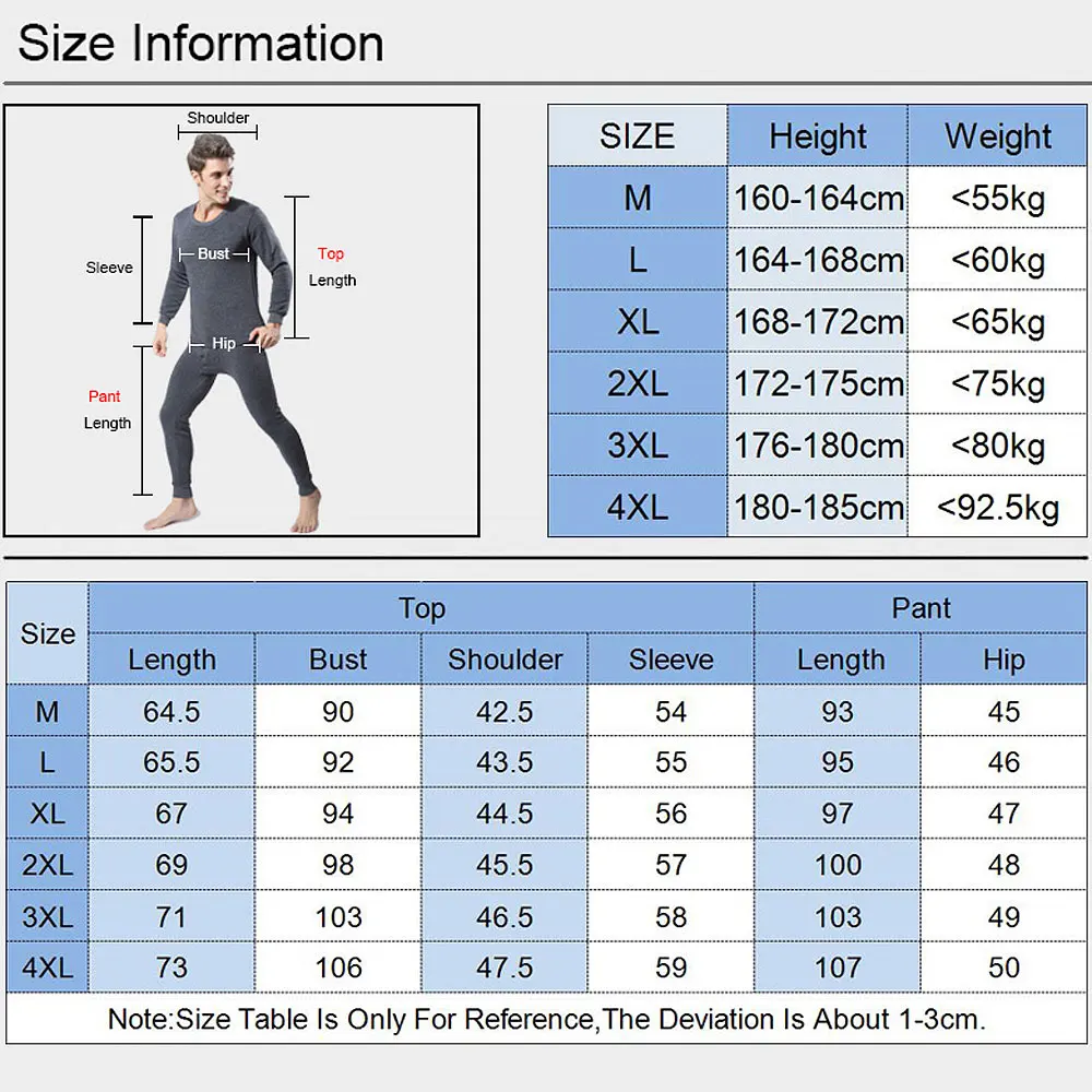 S-XXXXL Men Plus Size thermal underwear sets male winter bottoms plus thick warm round neck undershirts trousers man long johns S-XXXXL Men Plus Size thermal underwear sets male winter bottoms plus thick warm round neck undershirts trousers man long johns