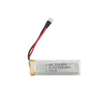 50 шт. 3,7 в 550 мАч Lipo батареи 721855 для Eachine E50 JRC H37 Wltoys V977 V930 V988 RC вертолет Дрон запасные части
