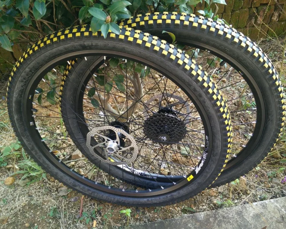 Ruote Kalosse 32 fori DH/FR/AM ruote 20MM Downhill mountain bike, cassetta  7/8/9/10S, pneumatici 26*2.35 26er|mountain bike wheels|bike wheeldownhill  wheels - AliExpress