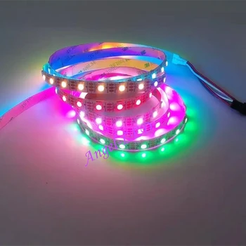 

5m/roll IC built-in Individually Addressable DC5V ws2812b 150led 300led ws281230/60leds/m 5050 RGB Dream Color LED Strip Light