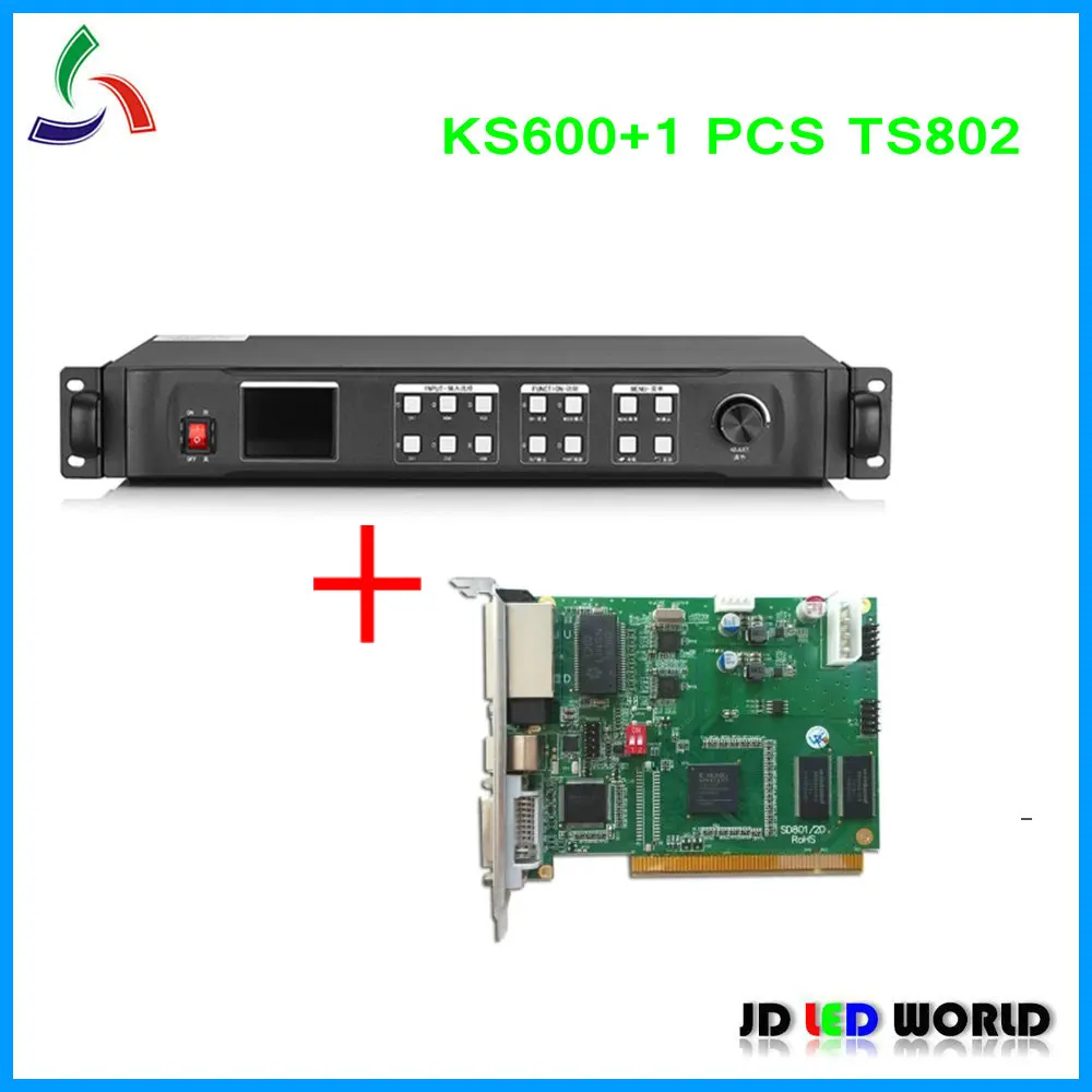 Kystar U1 Замена старой версии KS600 светодиодный видеопроцессор включает 1 шт. TS802