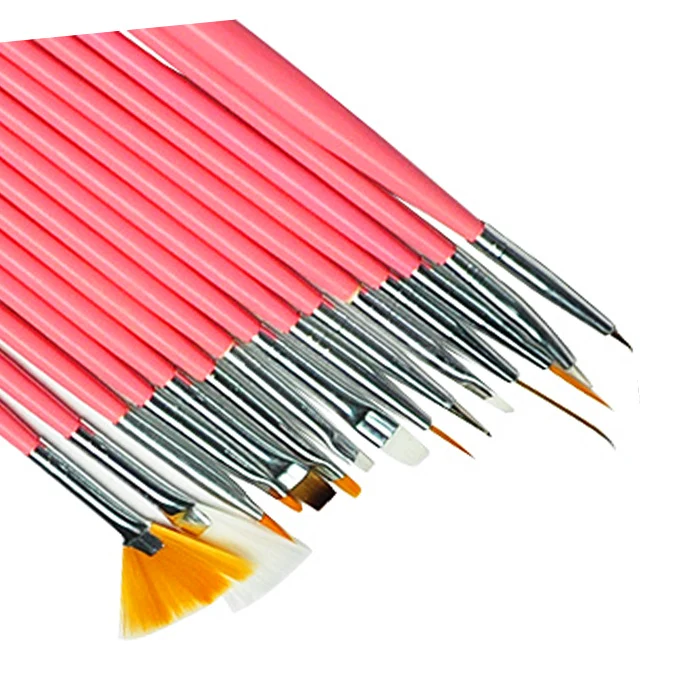 

Biutee 15Pcs/set Nail Art Design Painting Tool Pen Polish Brush Set Kit DIY Professional Nail Brushes Styling Tools Nail Tools