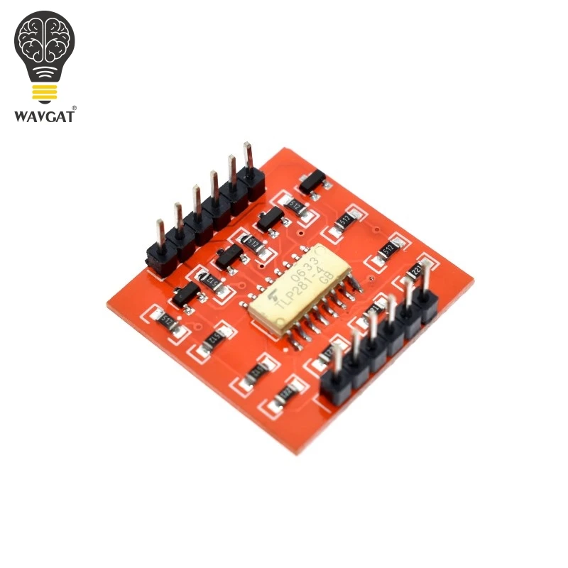 WAVGAT TLP281 4 канальный опто изолятор IC модуль для Arduino плата расширения высокий и