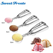 Sweettreats, кухонные мороженое пюре ложка для картофеля из нержавеющей стали ложка пружинная ручка кухонные аксессуары 4 см 5 см 6 см