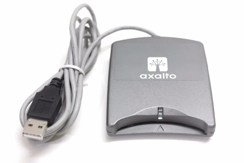 Б/у USB смарт кардридер для Axalto Reflex V.2 23000229|card reader|usb smart card readersmart reader |
