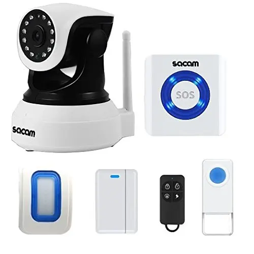 Беспроводная IP камера с датчиком движения поддержка Amazon Alexa Echo|alarm for home|alarm systems