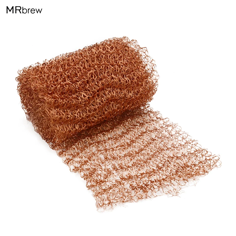 

4 wire Copper Mesh Filter,Column Packing, Woven Wire Screen Filter For Distillation, Width 10cm ,Length 0.5-2m, Diameter 0.15mm