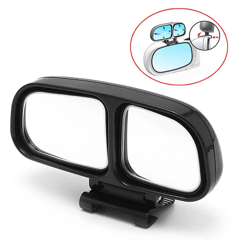 

1Pc Universal Car Vehicle Wide Angle Rear Side View Blind Spot Square Mirror