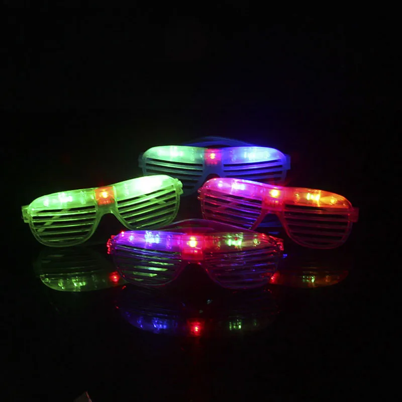 Buy 576pcs/lot Halloween Prop Glow Sunglass Shutter